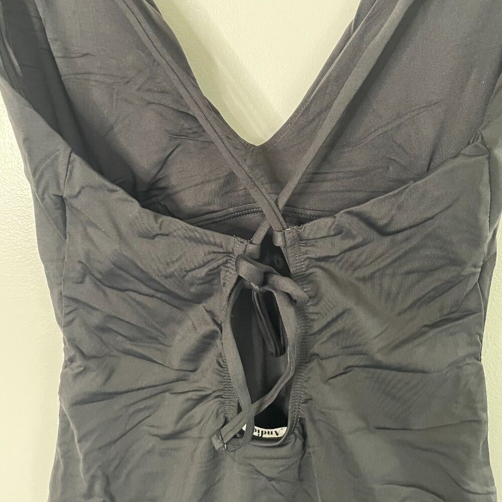 Andie Black Women's One Piece Swimsuit - Picture 8 of 12